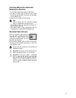 Preview for 15 page of Electrolux EHD 6670 P Installation And Operating Instructions Manual