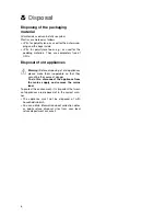 Preview for 6 page of Electrolux EHD 8680 U Installation And Operating Instructions Manual