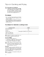 Preview for 14 page of Electrolux EHD6676 Installation And Operating Instructions Manual