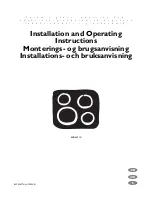 Предварительный просмотр 1 страницы Electrolux EHD6691X Installation And Operating Instructions Manual