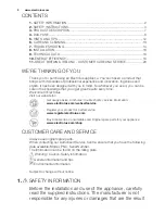 Preview for 2 page of Electrolux EHDP8740KK Manual