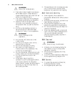 Preview for 6 page of Electrolux EHDP8740KK Manual