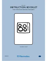 Electrolux EHE 683 Instruction Book preview