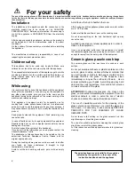 Preview for 2 page of Electrolux EHE3343X Instructions For Installation And Use Manual