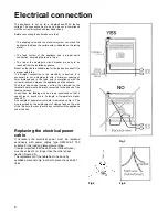 Preview for 8 page of Electrolux EHE3343X Instructions For Installation And Use Manual