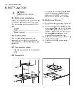 Предварительный просмотр 10 страницы Electrolux EHF3120FOK User Manual