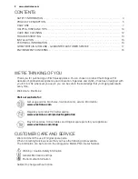 Preview for 2 page of Electrolux EHF8748FOK User Manual