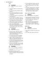 Preview for 4 page of Electrolux EHF8748FOK User Manual