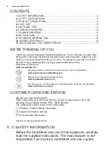 Preview for 2 page of Electrolux EHF9557XOK User Manual