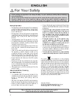 Preview for 2 page of Electrolux EHG 318 User Manual