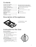 Preview for 3 page of Electrolux EHG 318 User Manual