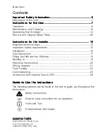 Preview for 4 page of Electrolux EHG 60412 Instruction Booklet