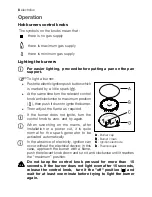 Preview for 8 page of Electrolux EHG 60412 Instruction Booklet