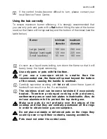 Preview for 9 page of Electrolux EHG 60412 Instruction Booklet