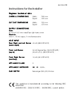 Preview for 13 page of Electrolux EHG 60412 Instruction Booklet