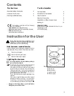 Preview for 3 page of Electrolux EHG 671 Instruction Booklet