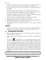 Preview for 6 page of Electrolux EHG 6762 Instruction Booklet