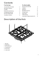 Предварительный просмотр 3 страницы Electrolux EHG 678 Instruction Booklet