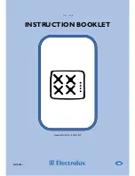 Electrolux EHG 679 B Instruction Booklet preview