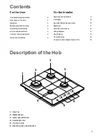 Предварительный просмотр 3 страницы Electrolux EHG 680 Instruction Booklet