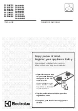 Preview for 1 page of Electrolux EHG8241GE Installation & User Manual