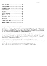 Preview for 2 page of Electrolux EHG8241GE Installation & User Manual