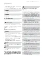 Preview for 16 page of Electrolux EHGC93CI User Manual