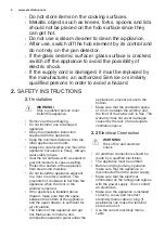 Preview for 4 page of Electrolux EHH6240IOK User Manual