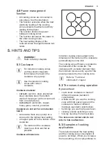 Preview for 9 page of Electrolux EHH6240IOK User Manual