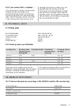 Preview for 71 page of Electrolux EHH6240ISK User Manual