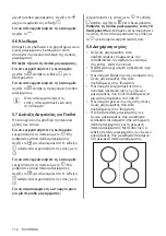 Preview for 112 page of Electrolux EHH6240ISK User Manual