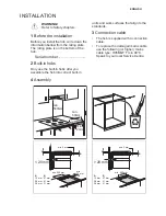 Electrolux EHH6332FOK Installation Manual preview