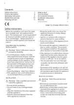 Preview for 2 page of Electrolux EHI3251BE Installation & User Manual