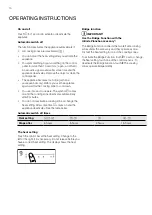 Preview for 10 page of Electrolux EHI3251BE Installation & User Manual