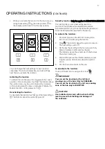 Preview for 17 page of Electrolux EHI3251BE Installation & User Manual