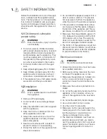 Preview for 3 page of Electrolux EHI6740FOG User Manual