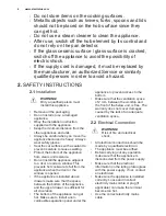 Preview for 4 page of Electrolux EHI6740FOK User Manual