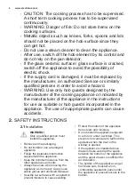 Preview for 4 page of Electrolux EHI6740FOZ User Manual