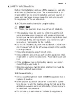 Preview for 3 page of Electrolux EHK10 User Manual