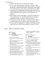 Preview for 4 page of Electrolux EHK10 User Manual