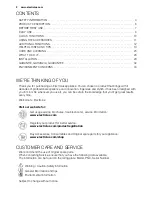 Preview for 2 page of Electrolux EHL40 User Manual