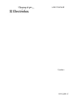 Preview for 1 page of Electrolux EHL40X-4 User Manual