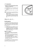 Preview for 12 page of Electrolux EHL6650P Installation And Operating Instructions Manual