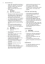 Preview for 6 page of Electrolux EHL6740FAZ User Manual