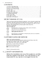 Preview for 2 page of Electrolux EHL8550FHK User Manual