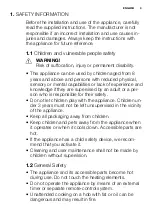 Preview for 4 page of Electrolux EHM6532IWP User Manual