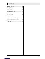 Preview for 3 page of Electrolux EHO 600 Customer'S Operating And Assembly Instructions