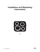 Electrolux EHP 600 K Installation And Operating Instructions Manual preview