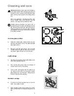 Preview for 10 page of Electrolux EHP 601 Operating And Assembly Instructions Manual