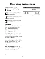 Preview for 6 page of Electrolux EHP 634 X Instruction Book